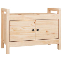 Halbankje Massief Grenenhout 80 x 40 x 60 cm Naturel