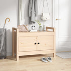 Halbankje 80x40x60 cm massief grenenhout