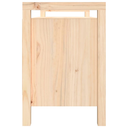 Halbankje 110X40X60 Cm Massief Grenenhout
