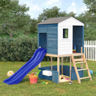 Speelhuis massief vurenhout 145x131,5x218,5 cm