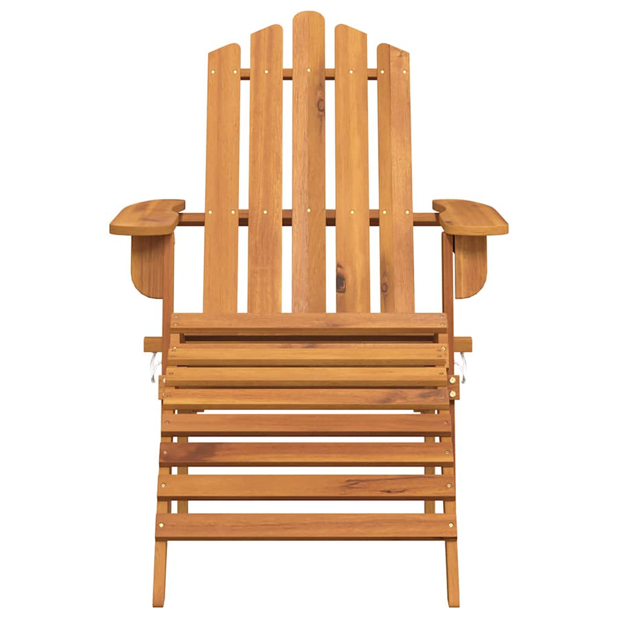 Tuinstoelen Adirondack Met Voetensteunen Acaciahout 2
