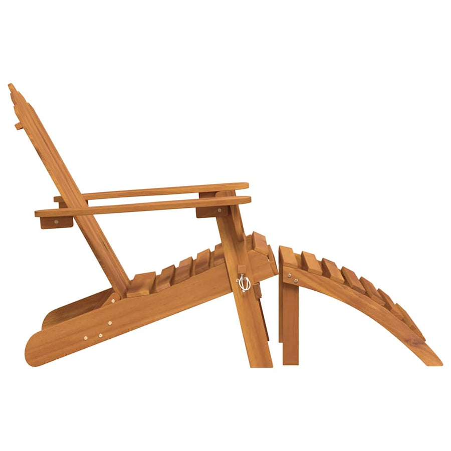 Tuinstoelen Adirondack Met Voetensteunen Acaciahout 2