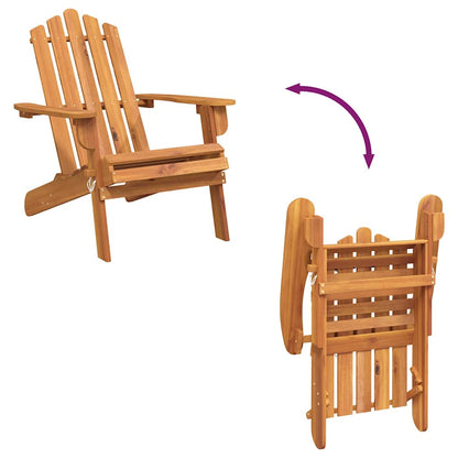 Tuinstoelen Adirondack Met Voetensteunen Acaciahout 2