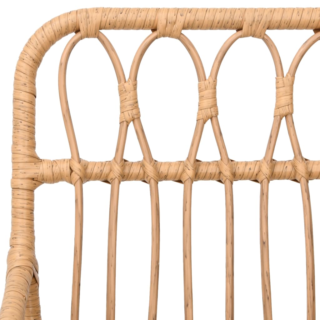 Tuinstoelen Met Armleuning 56X64X80 Cm Pe-Rattan Bruin