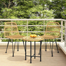 Tuinstoelen 48X6 84 Cm Pe-Rattan Bruin