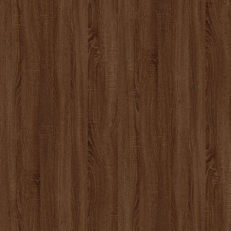 Salontafel 100x50x45 cm bewerkt hout en ijzer bruineikenkleur