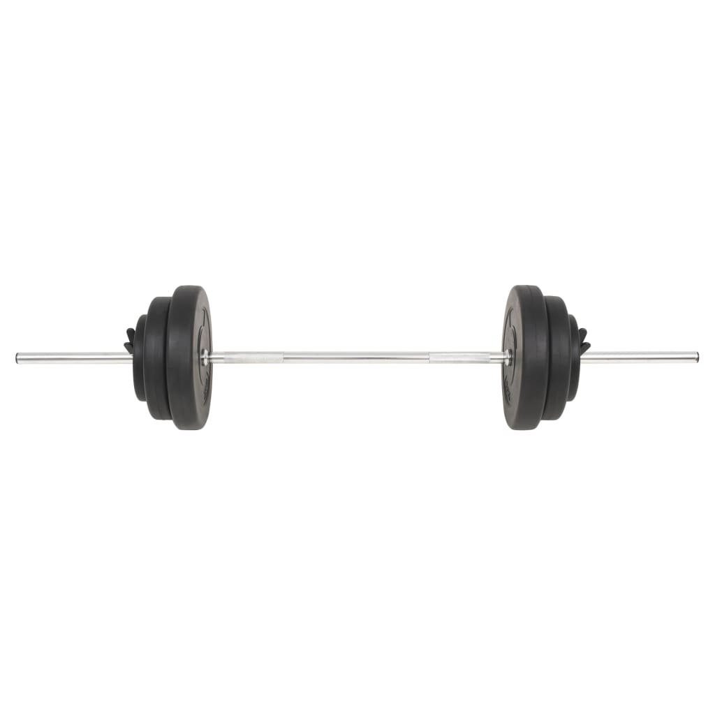 Halter Met Gewichten 60 Kg 2x 7.5 kg + 2x 5 kg + 2x 1.25 kg + 2x 15 kg