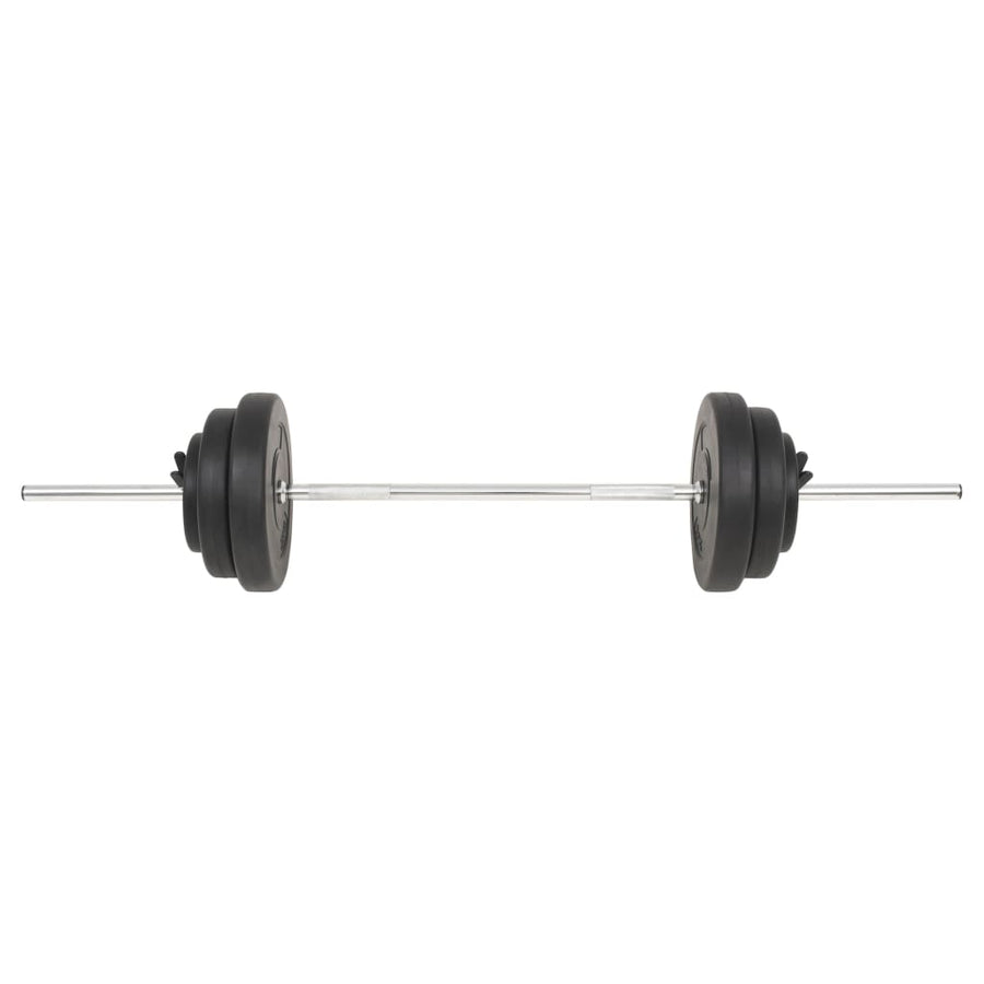 Halter Met Gewichten 60 Kg 2x 7.5 kg + 2x 5 kg + 2x 1.25 kg + 2x 15 kg