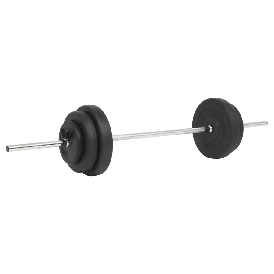 Halter Met Gewichten 60 Kg 2x 7.5 kg + 2x 5 kg + 2x 1.25 kg + 2x 15 kg