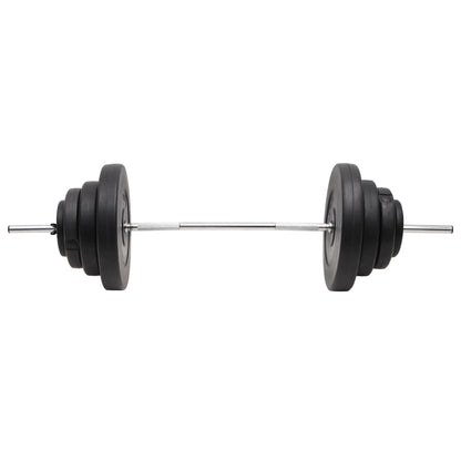 Halter Met Gewichten 60 Kg 2x 7.5 kg + 2x 5 kg + 2x 1.25 kg + 2x 15 kg