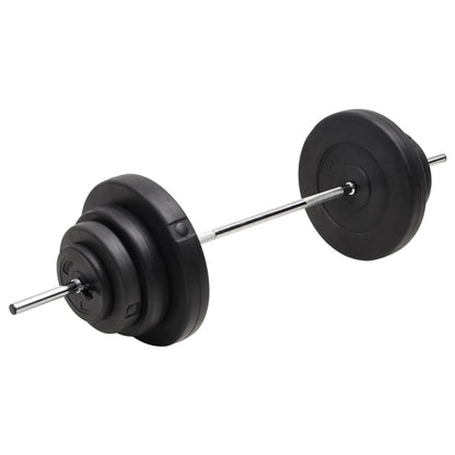 Halter Met Gewichten 60 Kg 2x 7.5 kg + 2x 5 kg + 2x 1.25 kg + 2x 15 kg