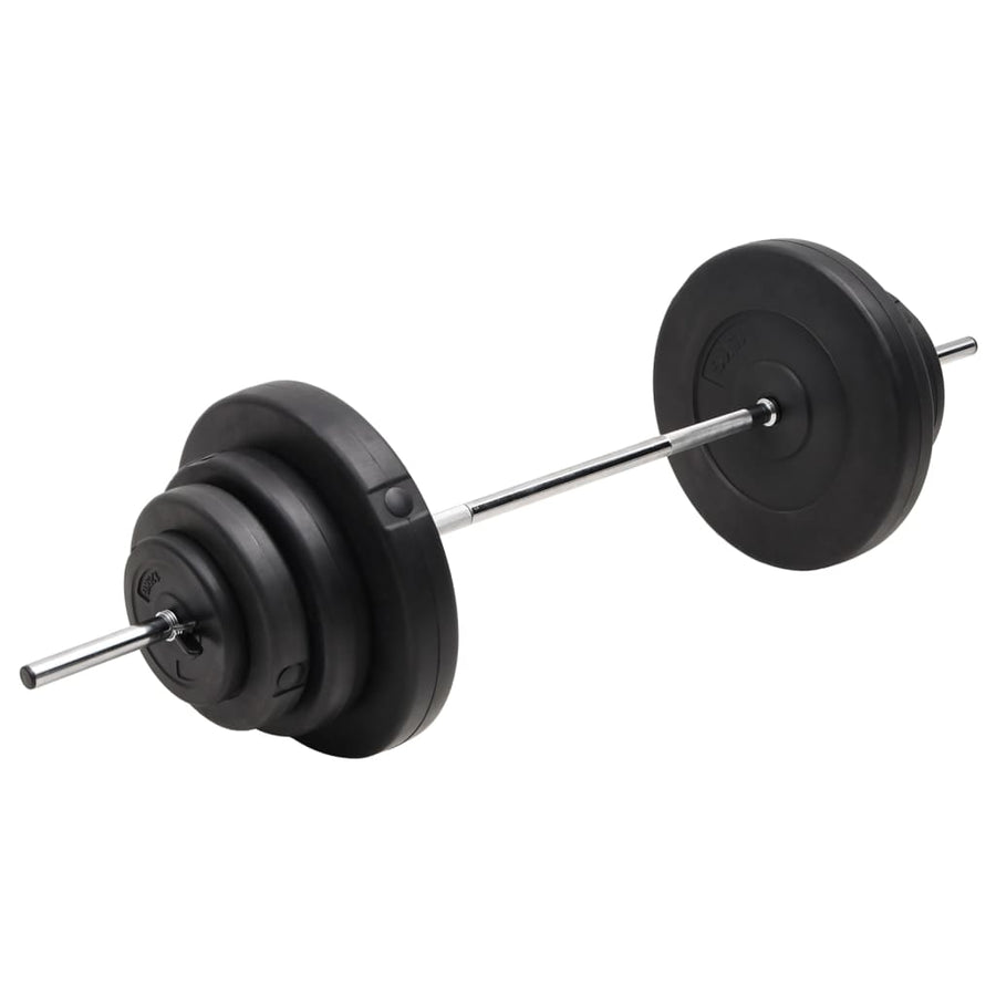 Halter Met Gewichten 60 Kg 2x 7.5 kg + 2x 5 kg + 2x 1.25 kg + 2x 15 kg