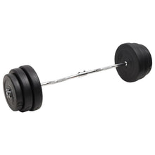 Halter Gebogen Met Gewichten 90 Kg 1 Supercurlstang