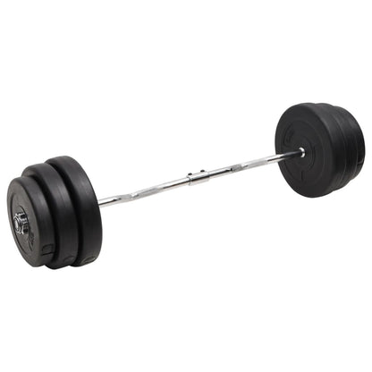 Halter Gebogen Met Gewichten 90 Kg 1 Supercurlstang