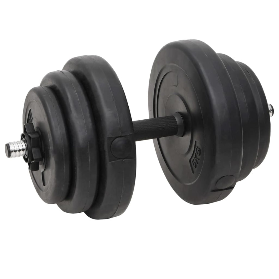 Halterset Met Gewichten 60 Kg 2 x 10 kg + 4 x 5 kg + 6 x 1.25 kg + 4 x 2.5 kg