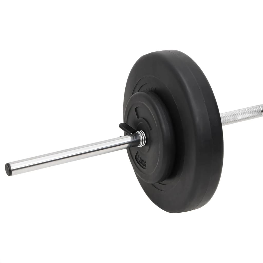 Halterset Met Gewichten 60 Kg 2 x 10 kg + 4 x 5 kg + 6 x 1.25 kg + 4 x 2.5 kg