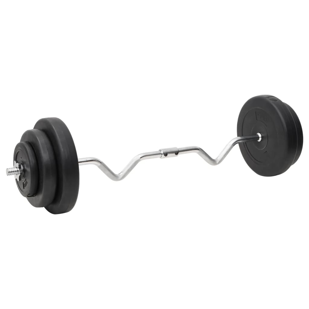 Halterset Met Gewichten Curl 1 60 kg Supercurlstang