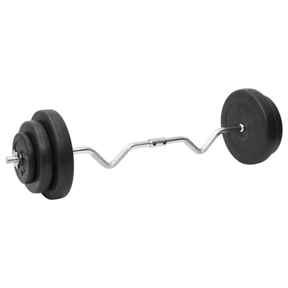 Halterset Met Gewichten Curl 1 60 kg Supercurlstang