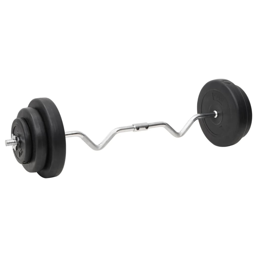 Halterset Met Gewichten Curl 1 60 kg Supercurlstang