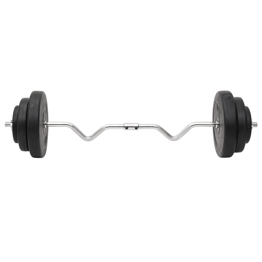 Halterset Met Gewichten Curl 1 60 kg Supercurlstang