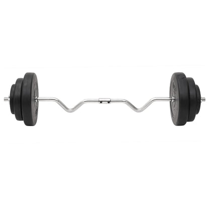 Halterset Met Gewichten Curl 1 60 kg Supercurlstang