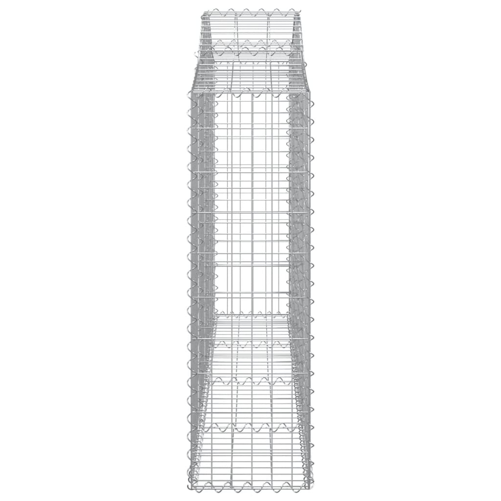 Schanskorven 13 st gewelfd 200x30x100/120 cm ijzer 13 200 x 30 x 100/120 cm