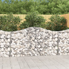 Schanskorven 14 st gewelfd 200x30x100/120 cm ijzer 14 200 x 30 x 100/120 cm
