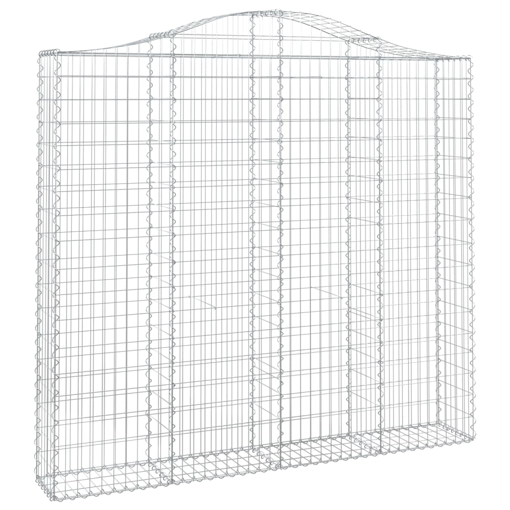 Schanskorven 3 st gewelfd 200x30x180/200 cm ijzer 3 200 x 30 x 180/200 cm