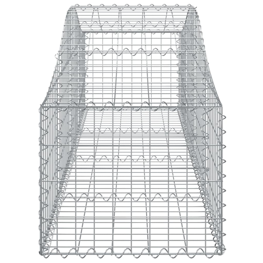 Schanskorven 20 st gewelfd 200x50x40/60 cm ijzer 20 200 x 50 x 40/60 cm