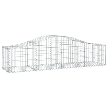 Schanskorven 50 st gewelfd 200x50x40/60 cm ijzer 50 200 x 50 x 40/60 cm