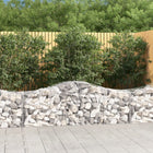 Schanskorven 10 st gewelfd 200x50x60/80 cm gegalvaniseerd