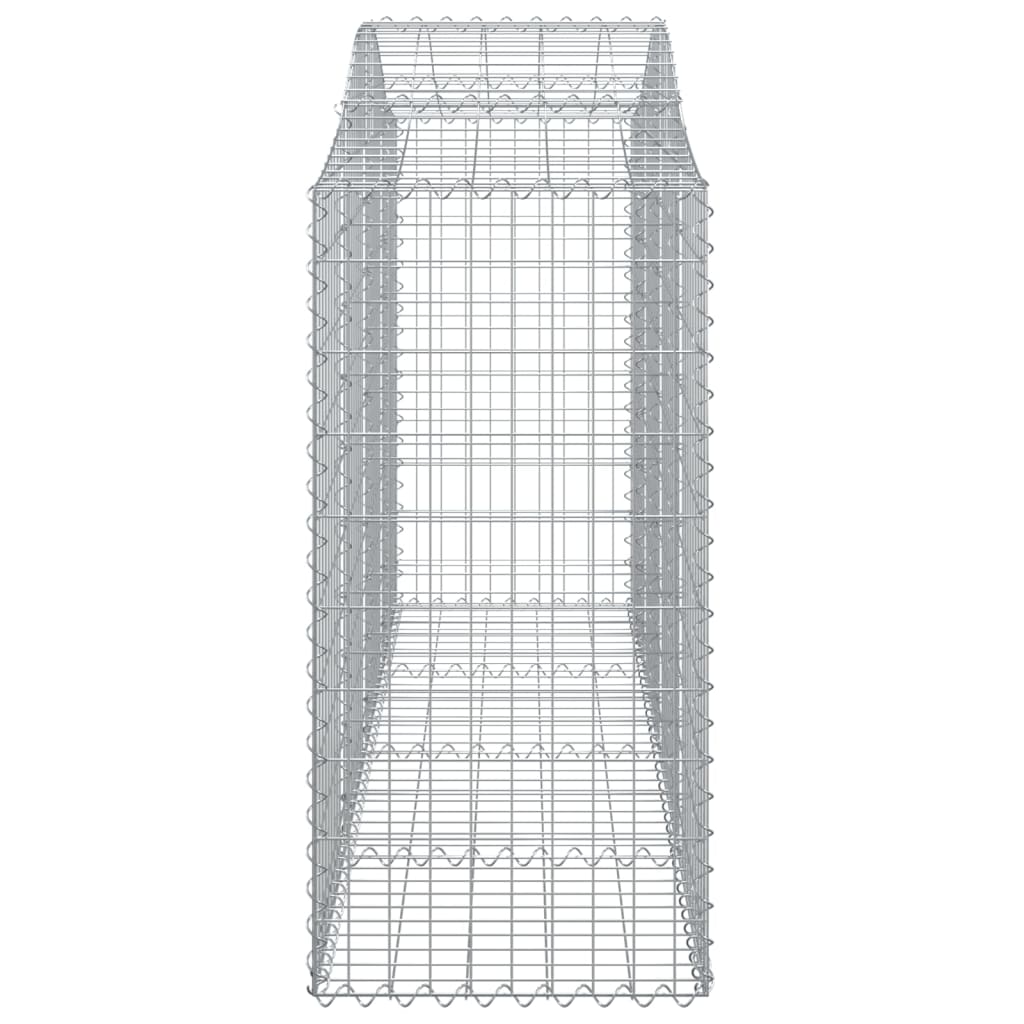 Schanskorven 25 st gewelfd 200x50x100/120 cm ijzer 25 200 x 50 x 100/120 cm