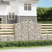 Schanskorven 11 st gewelfd 200x50x160/180 cm ijzer 11 200 x 50 x 160/180 cm