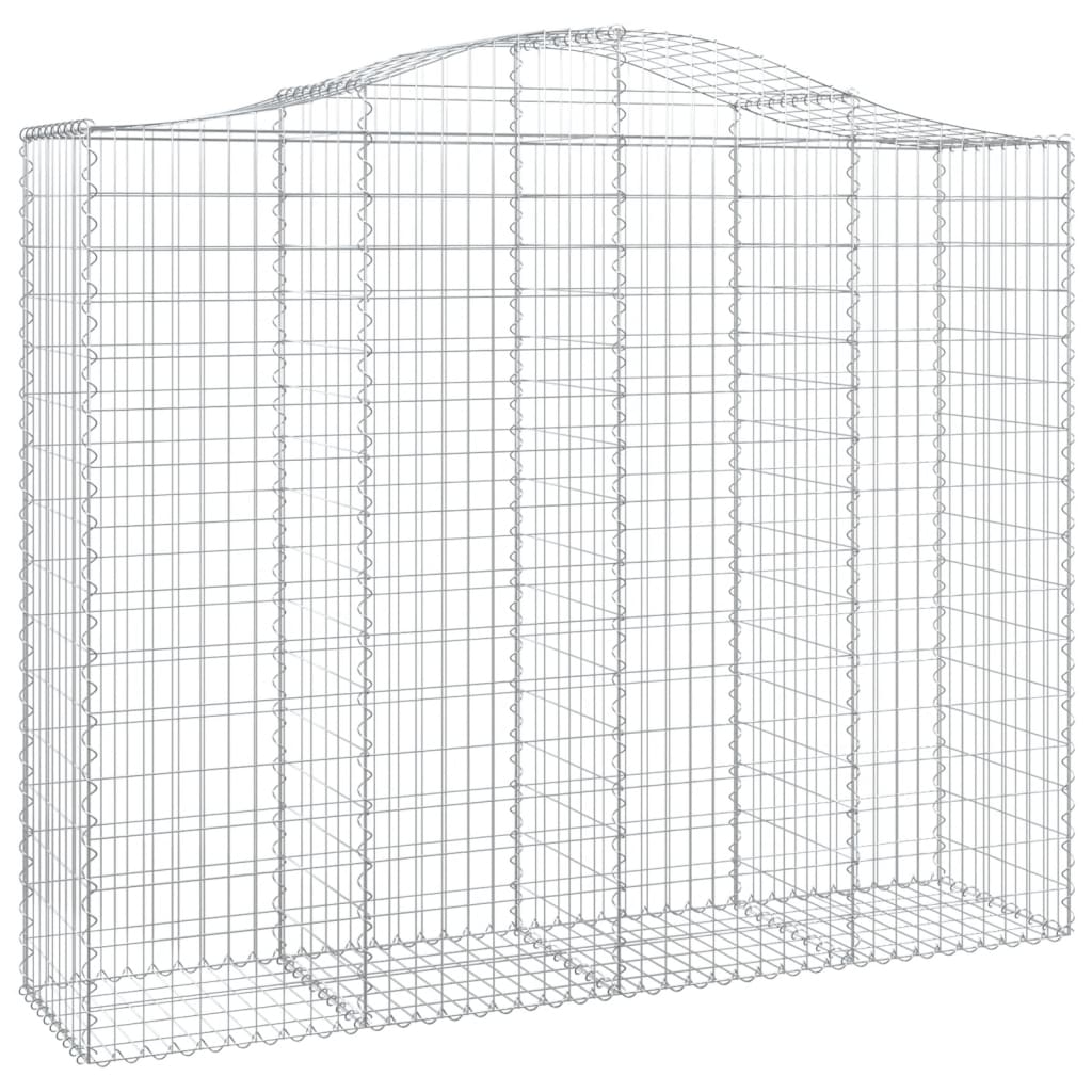 Schanskorven 13 st gewelfd 200x50x160/180 cm ijzer 13 200 x 50 x 160/180 cm