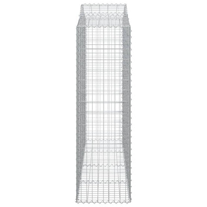 Schanskorven 13 st gewelfd 200x50x160/180 cm ijzer 13 200 x 50 x 160/180 cm