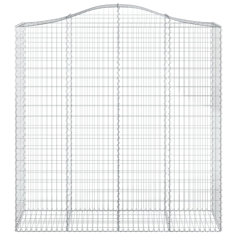 Schanskorven 3 st gewelfd 200x50x200/220 cm ijzer 3 200 x 50 x 200/220 cm