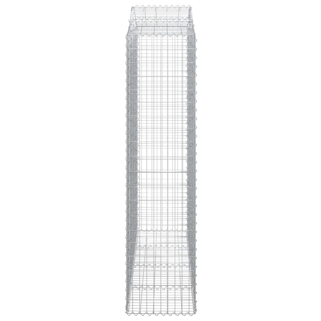 Schanskorven 3 st gewelfd 200x50x200/220 cm ijzer 3 200 x 50 x 200/220 cm