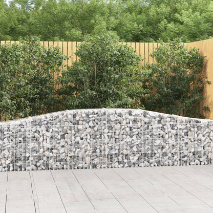 Schanskorven 25 st gewelfd 400x30x60/80 cm ijzer 25 400 x 30 x 60/80 cm