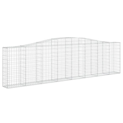 Schanskorven 20 st gewelfd 400x30x100/120 cm ijzer 20 400 x 30 x 100/120 cm