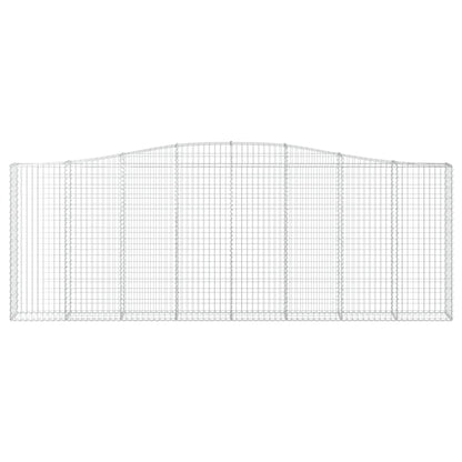 Schanskorven 20 st gewelfd 400x30x140/160 cm ijzer 20 400 x 30 x 140/160 cm
