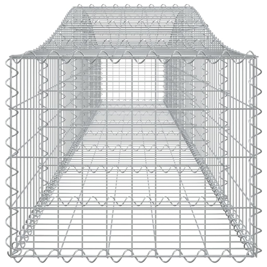 Schanskorven 3 st gewelfd 400x50x40/60 cm ijzer 3 400 x 50 x 40/60 cm