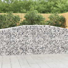 Schanskorven 3 st gewelfd 400x50x100/120 cm ijzer 3 400 x 50 x 100/120 cm