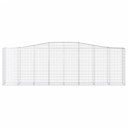 Schanskorven 15 st gewelfd 400x50x120/140 cm ijzer 15 400 x 50 x 120/140 cm