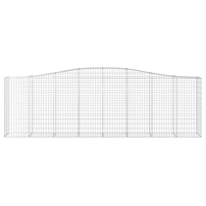 Schanskorven 20 st gewelfd 400x50x120/140 cm ijzer 20 400 x 50 x 120/140 cm