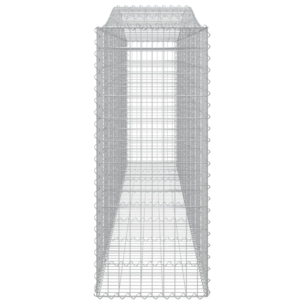 Schanskorven 20 st gewelfd 400x50x120/140 cm ijzer 20 400 x 50 x 120/140 cm
