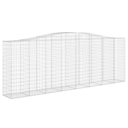 Schanskorven 6 st gewelfd 400x50x140/160 cm ijzer 6 400 x 50 x 140/160 cm