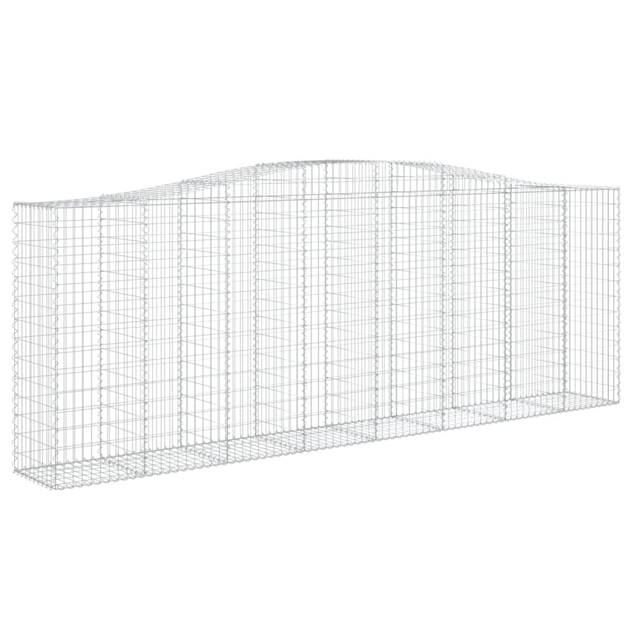 Schanskorven 20 st gewelfd 400x50x140/160 cm ijzer 20 400 x 50 x 140/160 cm