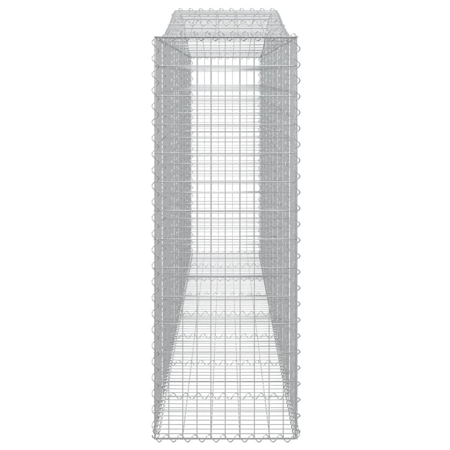 Schanskorven 20 st gewelfd 400x50x140/160 cm ijzer 20 400 x 50 x 140/160 cm