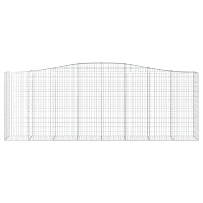 Schanskorven 25 st gewelfd 400x50x140/160 cm ijzer 25 400 x 50 x 140/160 cm