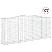 Schanskorven 7 st gewelfd 400x50x160/180 cm ijzer 7 400 x 50 x 160/180 cm